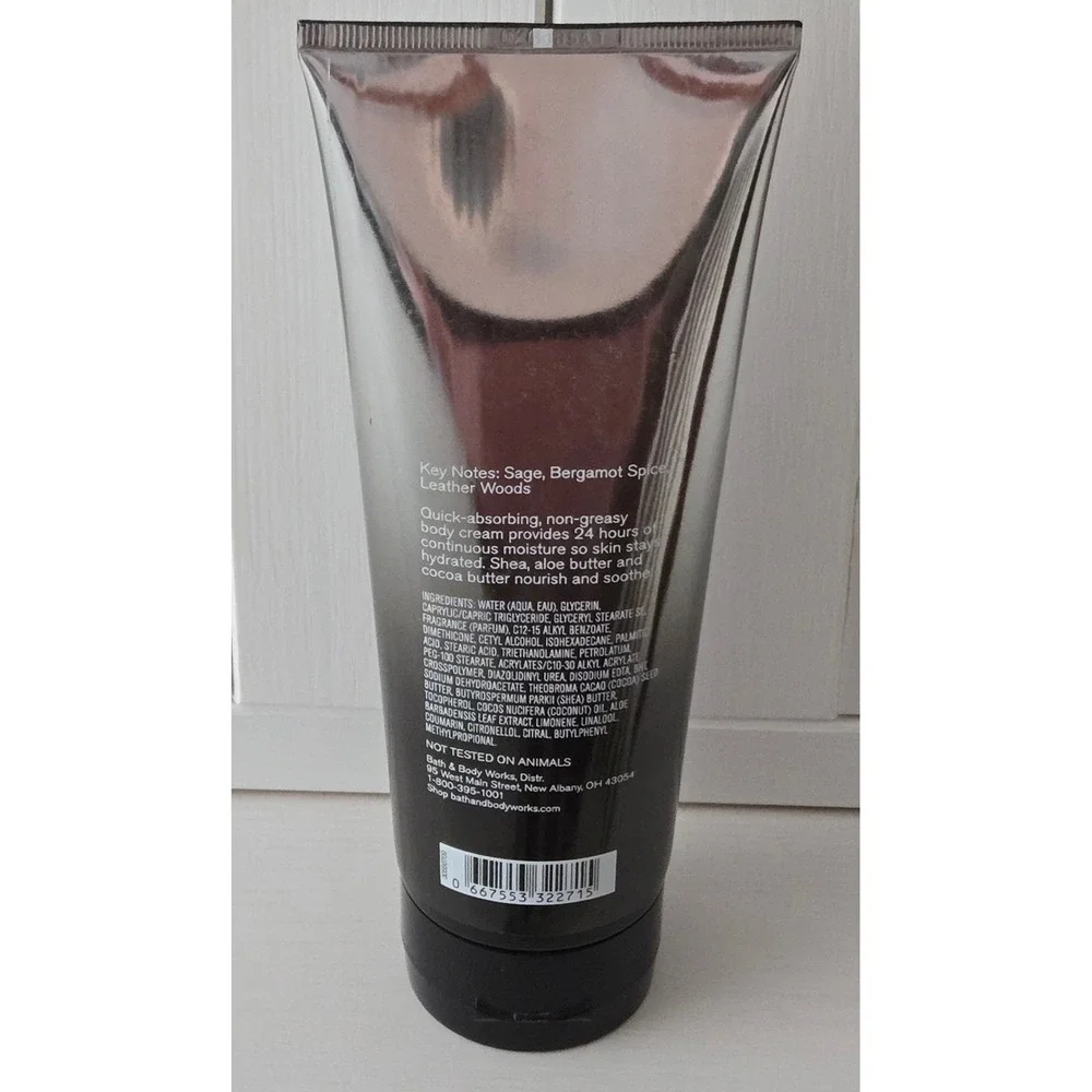 Bath and Body Works Graphite Men's Collection‎ Ultra Shea Body Cream 8 oz New